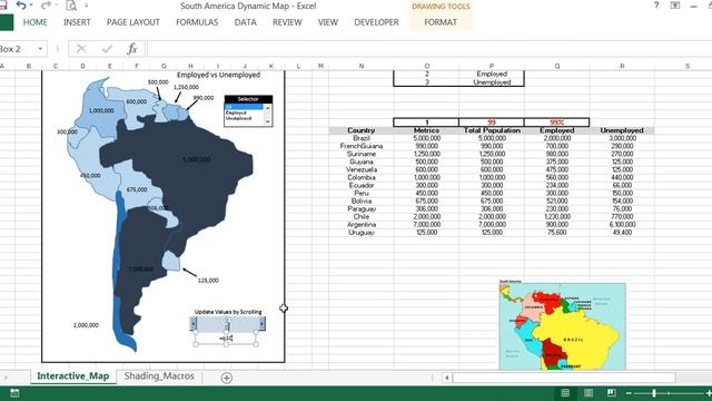 Add a Scroll Bar to your Excel Dashboard смотреть онлайн