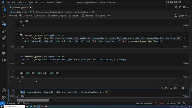 ? Генератор сложных паролей на Python в 2 строки кода. Улучшенная версия смотреть онлайн