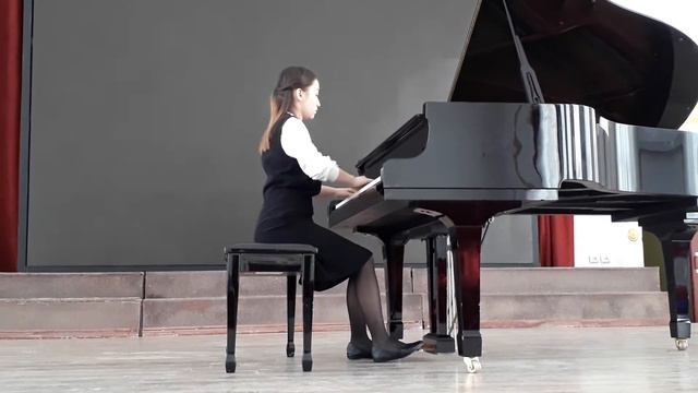 Жұмахмет Жансая, обучающаяся 2 курса отделение фортепиано Актюбинского музыкального колледжа смотреть онлайн