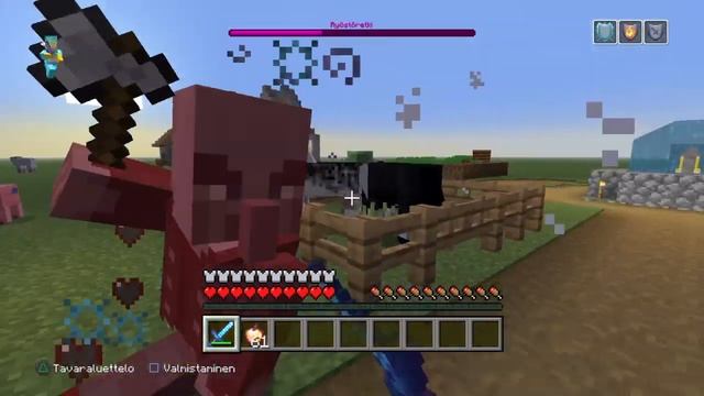 Minecraft bad omen lll raid! смотреть онлайн