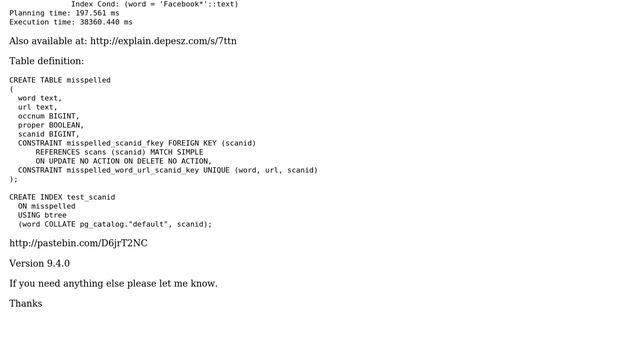 Simple select query taking too long смотреть онлайн