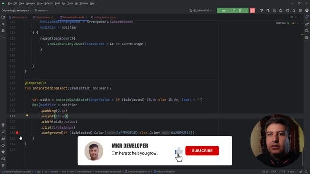 ANIMATED ONBOARDING Screen - Android Jetpack compose смотреть онлайн