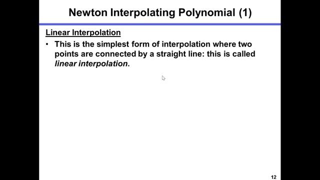 Curve Fitting: Polynomial Interpolation смотреть онлайн