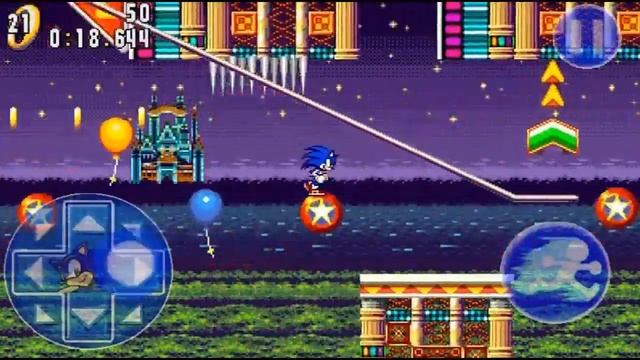 Sonic Advance (Android) Gameloft - Casino Paradise Zone Act1 Speedrun 0:59.354 смотреть онлайн