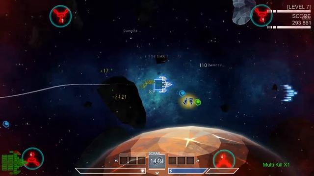 Psycho Starship Rampage gameplay walkthrough смотреть онлайн