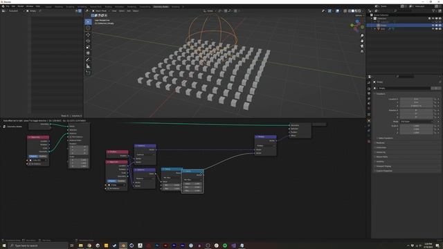 Blender Geometry Nodes - Recreating C4D Effector смотреть онлайн