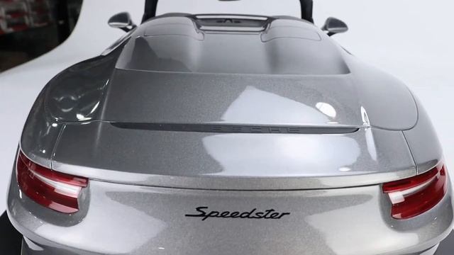 MINICHAMPS 1:8 PORSCHE 911 (991.2) speedster AGATE GREY (800655000) Diecast Model Available now смотреть онлайн