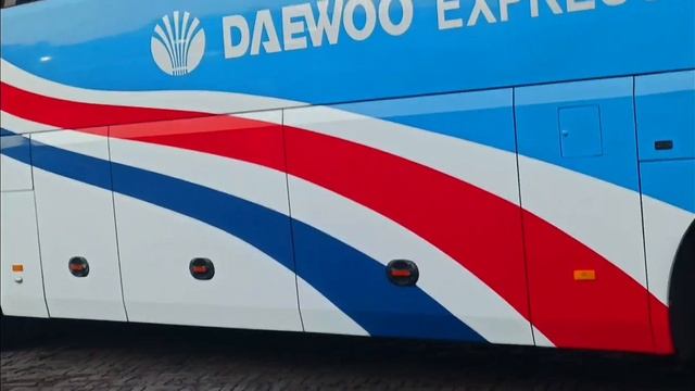 Daewoo Express New higer Dominator bus смотреть онлайн