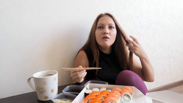 Мукбанк ?суши-роллы ?лучшая доставка ? последние новости смотреть онлайн