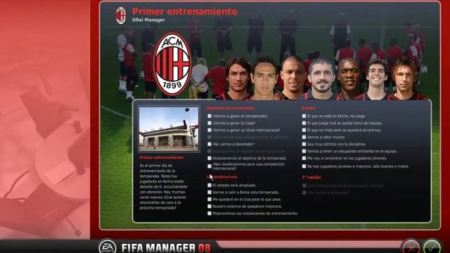 FIFA Manager Retro - FIFA Manager 08 смотреть онлайн