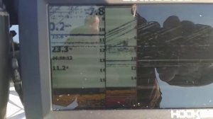 эхолот Лоуренс хук7 ревал триплшот при ловле сома на квок