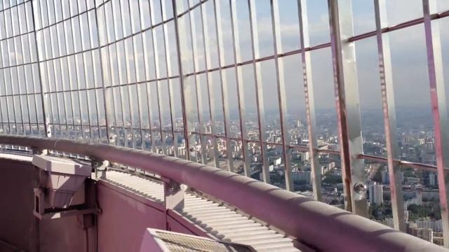 Телебашня Останкино. Открытая смотровая площадка. смотреть онлайн