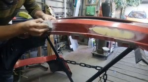 Ford Fusion ремонт бамперов