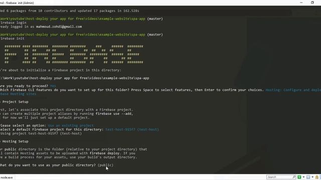 Publish your website for free - Firebase [Arabic] смотреть онлайн