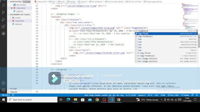 Complete Desktop Landing pages | Html css bootstrap landing page || Assignment 3 | Muhammad Ahmed смотреть онлайн