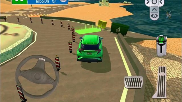 SUV Driving Through Mountain Roads - Parking Island Simulator - Android Gameplay смотреть онлайн