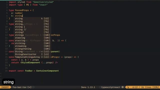 UltiSnips React FC Template смотреть онлайн