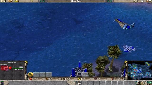 Empire Earth - Custom Scenario: The Great Oceanic War смотреть онлайн