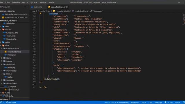 Sistema Gestión de Tickets HelpDesk con PHP, Mysql y JS - MVC - Parte 20 смотреть онлайн
