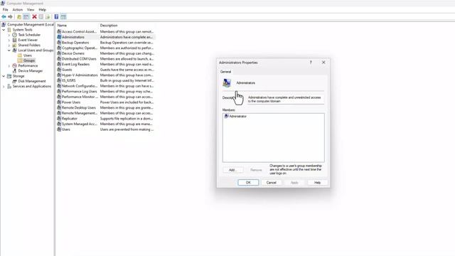 Discover the easiest way to add Local Users to Local Admin Group using Computer Management in Win 1 смотреть онлайн