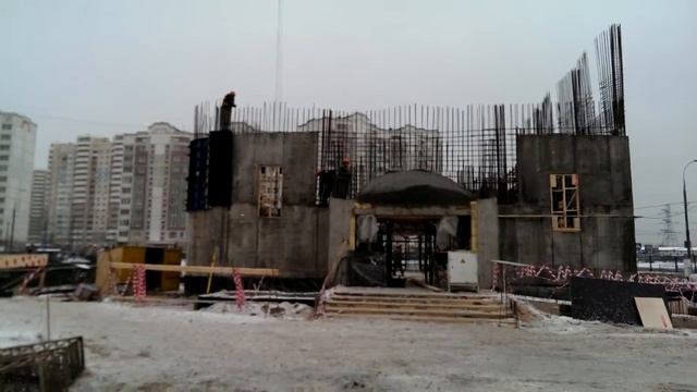 Кожухово Храм Декабрь смотреть онлайн