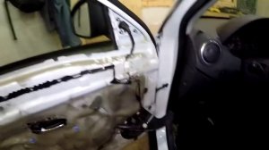 Как снять/заменить зеркало заднего вида Nissan Almera 2012-2018год