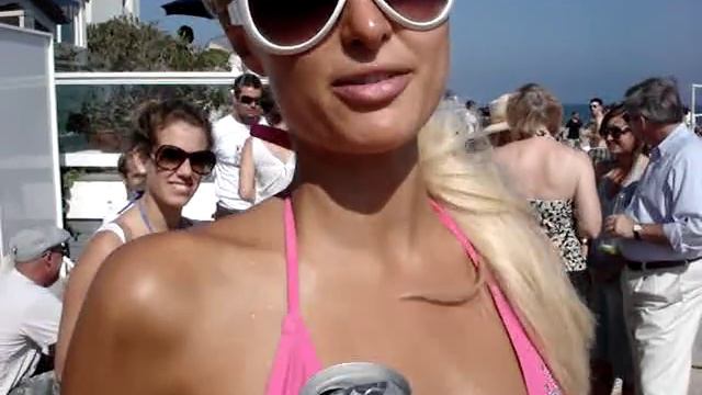 Paris Hilton Drinking Rich Prosecco