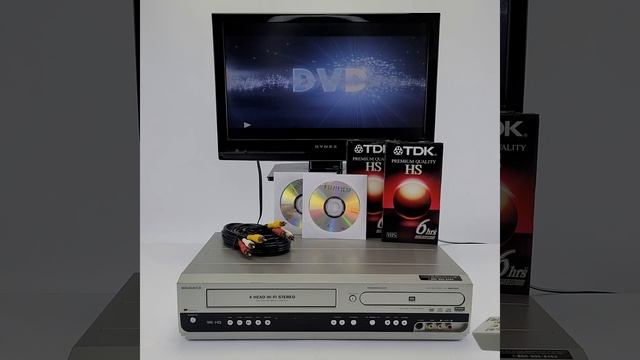 Showcasing The Magnavox DVD VCR MWR20V6 DVD VHS Tape Recorder Combo Player Working! For Sale on eBa смотреть онлайн