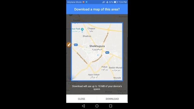 How to use google map offline [without internet] смотреть онлайн
