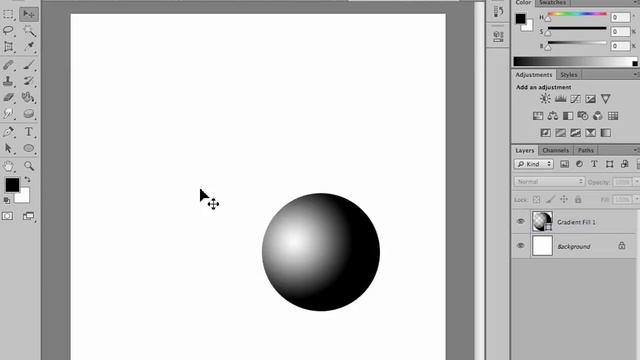 Photoshop CS / Transform Circle into Sphere смотреть онлайн