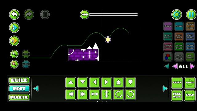 ❄️| Как сделать неон декор новичку | 💮 | Geometry Dash | 2.1 | 🔮 смотреть онлайн