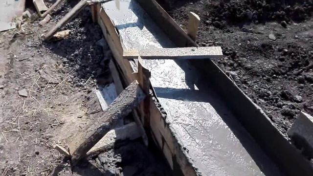 Заливка фундамента дома смотреть онлайн