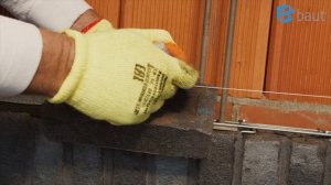 Монтаж кирпичных перемычек в полтора кирпича длиной более 2-х метров с системой BAUT