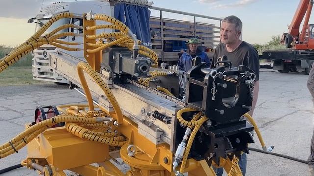 Новая разработка - горный буровой станок МГБУ! смотреть онлайн