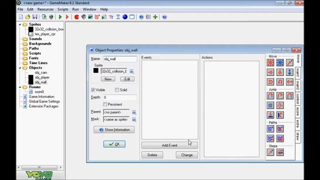 Gamemaker Pro Tutorial - Intro to 3d (maze game engine) смотреть онлайн
