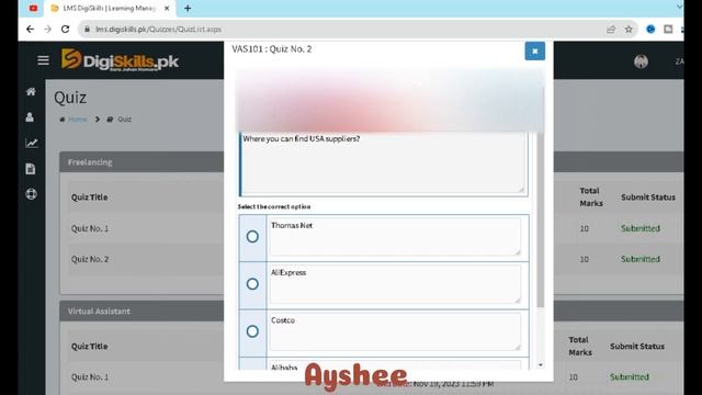 Virtual assistant quiz 2 | dstp 2.0 batch 06 virtual assistant quiz 2 solution 2023 digiskills смотреть онлайн