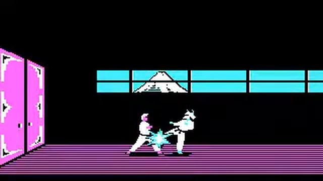 Karateka (1984, Broderbund and Jordan Mechner) Gameplay смотреть онлайн