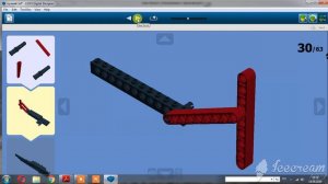 Как сделать пулемёт резинкострел из LEGO.