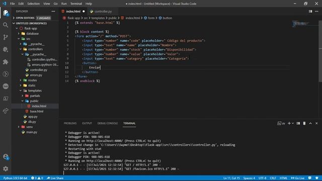 Flask Modularizado | Aplicación web utilizando MySQL - Curso práctico (Backend - 1 Parte) смотреть онлайн