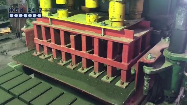 Производство тротуарной плитки смотреть онлайн