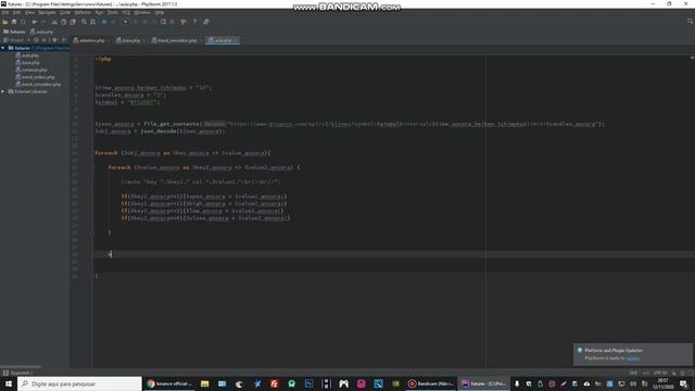 api binance get candles value php смотреть онлайн