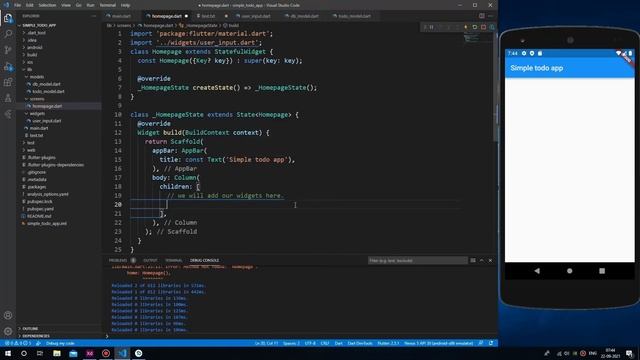 Create a simple todo app with flutter | sqflite | speedrun смотреть онлайн