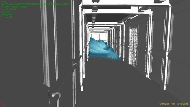 Симуляция жидкости (сцена "Titanic") смотреть онлайн