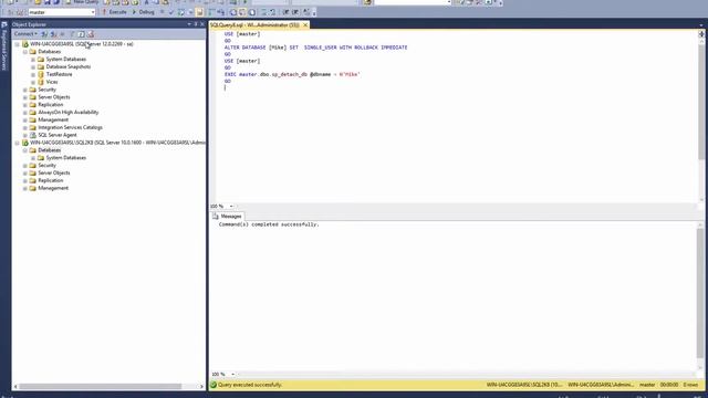 Detach and Attach The Fastest Way To Move a SQL Server Database ( SQL tutorial 2020 ) смотреть онлайн