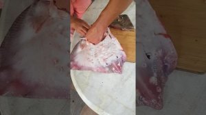 Рыба Лиса, чистим, готовим.