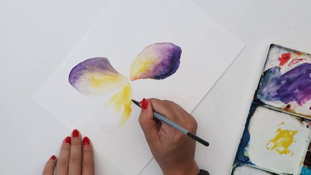 Watercolor Tutorial for Beginners: Plumeria flower [Real Time Video] смотреть онлайн