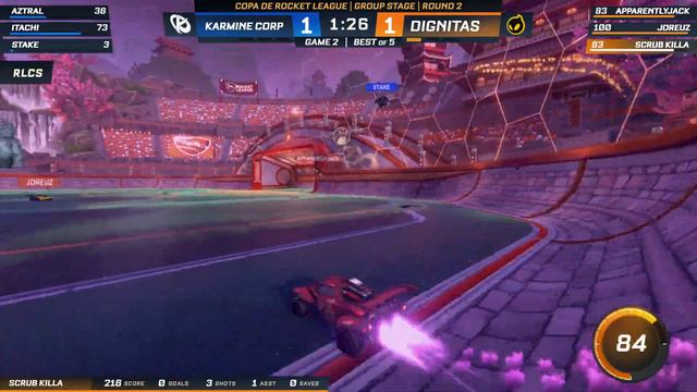 KCorp vs DIG | RLCS 2021-22 Winter: Europe | Karmine Corp vs Dignitas | 25 February 2022 смотреть онлайн