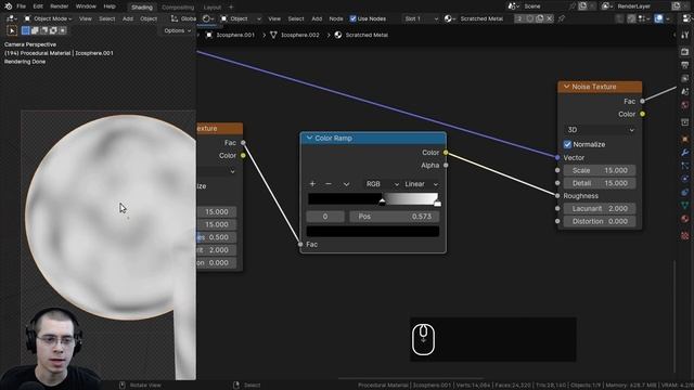Procedural Scratched Metal Material (Blender Tutorial) смотреть онлайн