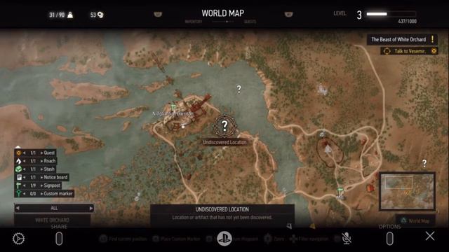 PlayStation 4 Remote Play - The Witcher 3 gameplay смотреть онлайн