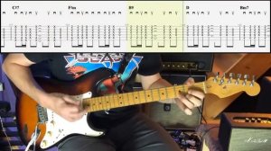 10 Диско Фанк риффов - 10 Disco Funk Riffs Vol.2 (Табулатура) Guitar Tutorial TABS